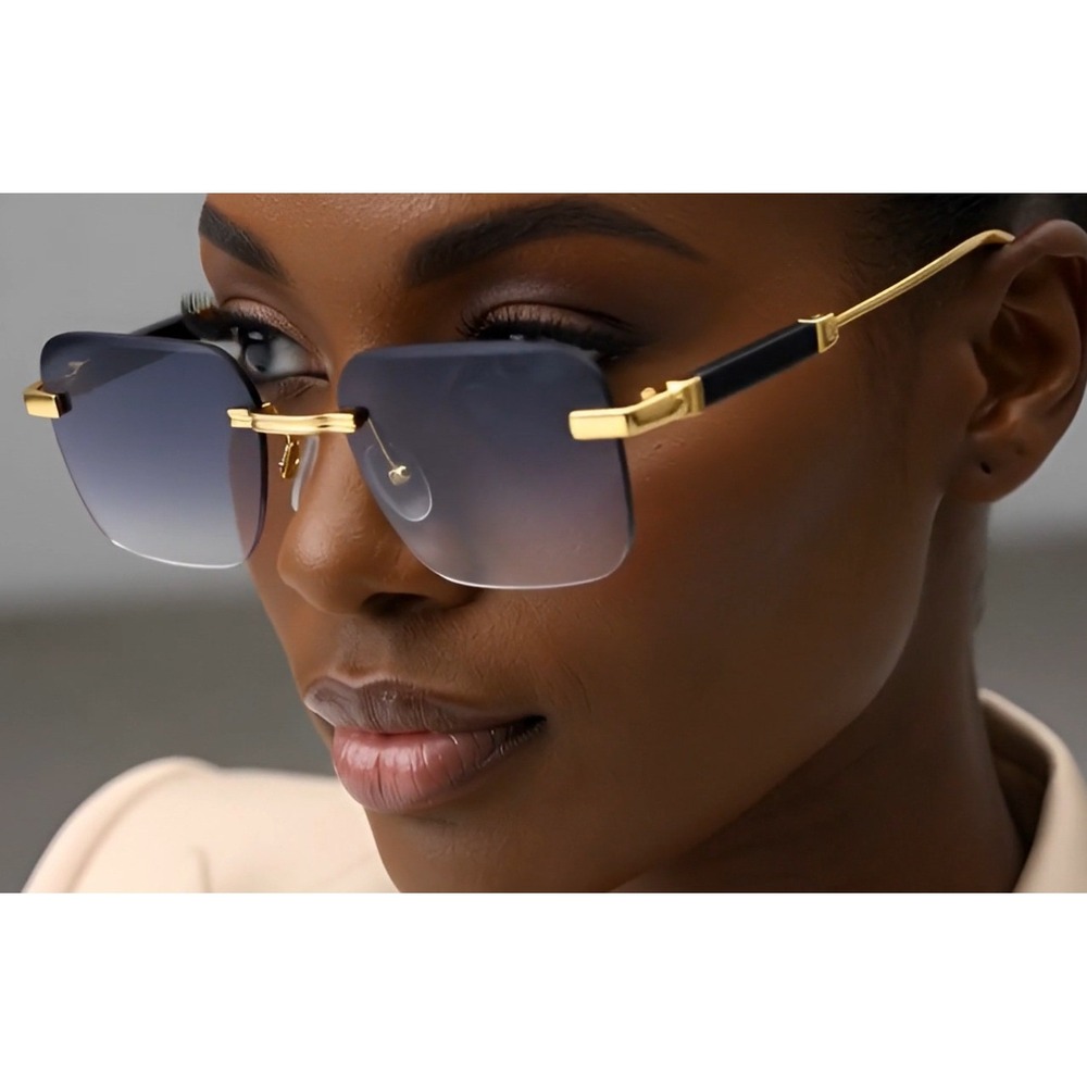 Women Gradient Lens‎ Sunglasses Modern Business Wear UV400 Shades Lentes Gafas